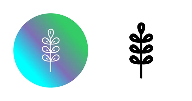 Barley Vector Icon