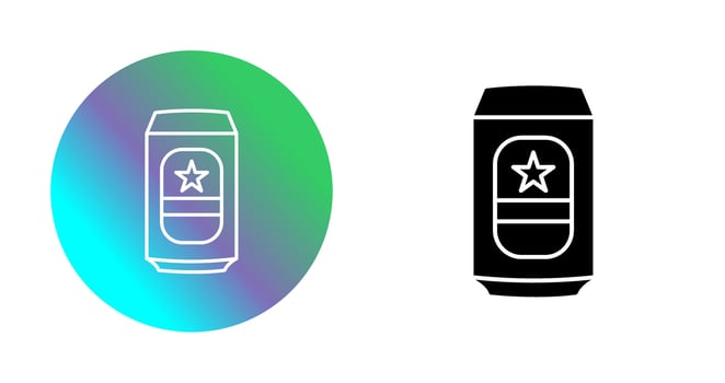 Beer Can Vector Icon