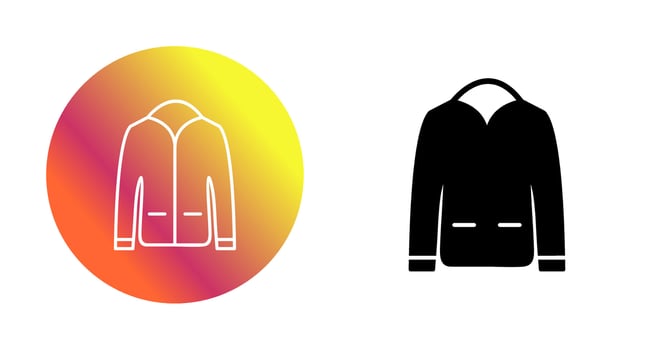 Men's Jacket Vector Icon