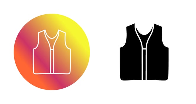 Swimming Vest Vector Icon