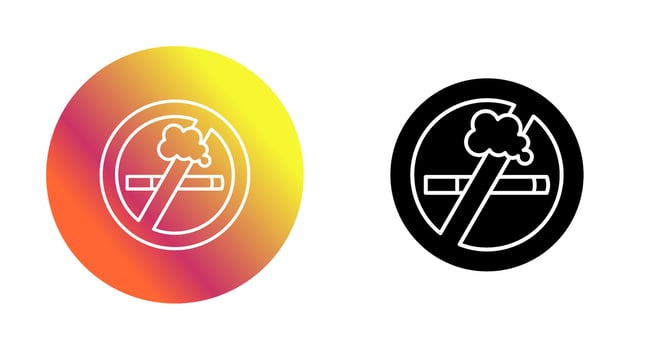 No Smoking Vector Icon