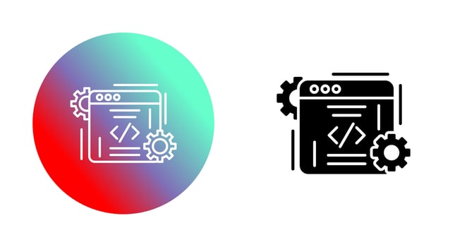 Coding Vector Icon