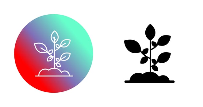 Sprout Vector Icon