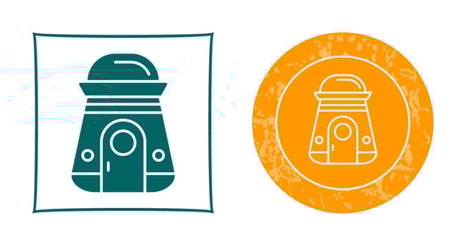 Space Capsule Vector Icon