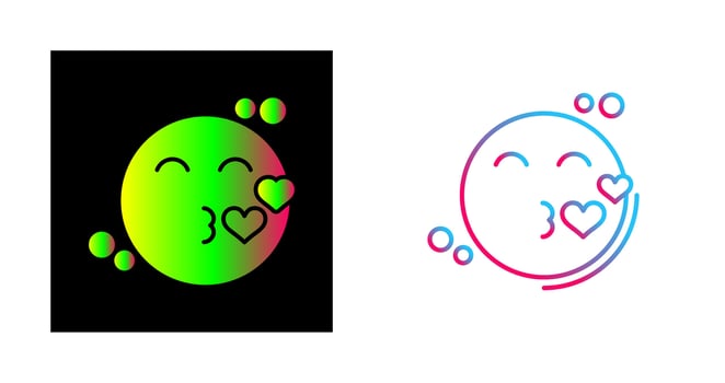 Kiss Vector Icon