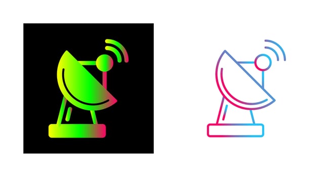 Radar Vector Icon