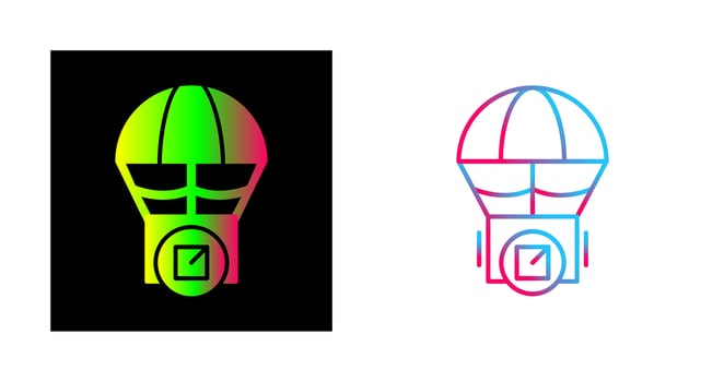 Parachute Vector Icon