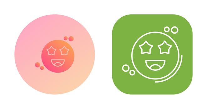 Starstruck Vector Icon