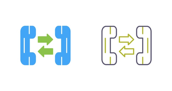 Phone Call Vector Icon