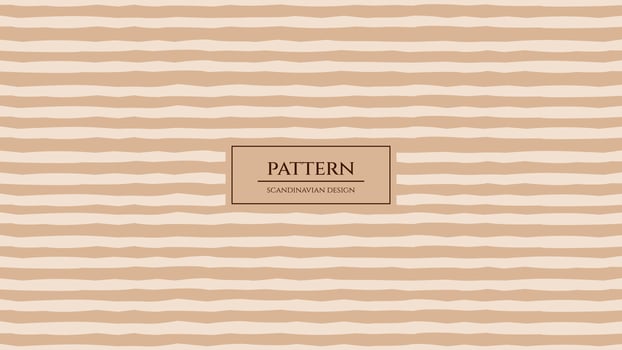 Aesthetic  seamless pattern. Trendy scandinavian style design. Nature illustration. vector