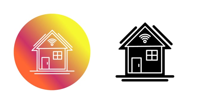 Smart Home Vector Icon
