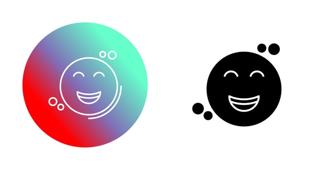 Happy Vector Icon