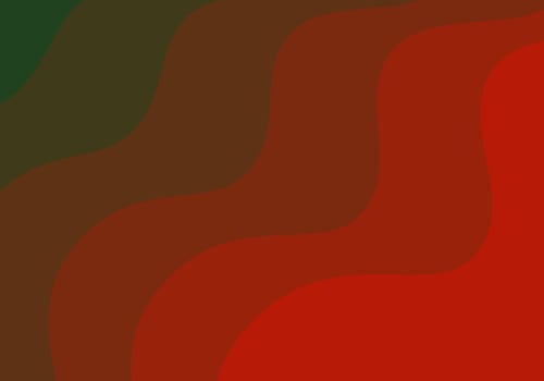 Red and green illustration of a background vector