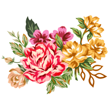 Arrangement shabby chic flower rose blossom retro vintage greetings bouquet valentine png