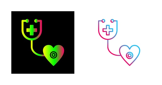 Phonendoscope Vector Icon