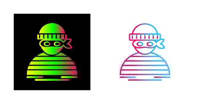 Thief Vector Icon