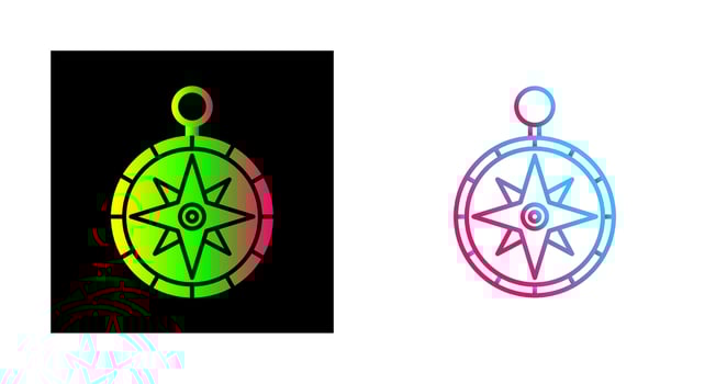 Compass Vector Icon