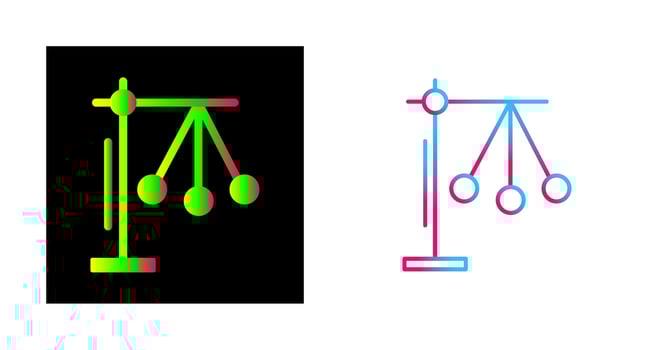 Pendulum Vector Icon