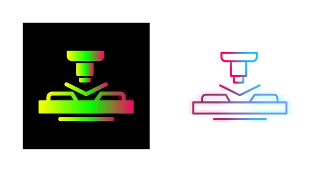 Press Vector Icon