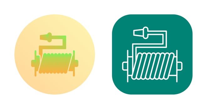 Water Hose Vector Icon