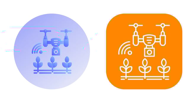 Smart Farm Vector Icon