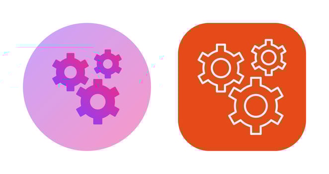 Gears Vector Icon