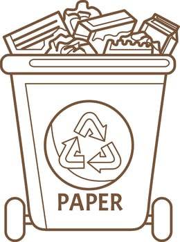 Go Green Technology Paper Reusable Reduce Recycle Eco Friendly Cartoon Coloring Pages for Kids and Adult Activity vector