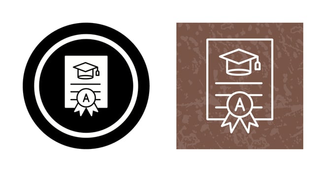 Report Card Vector Icon
