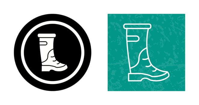 Rain Boots Vector Icon