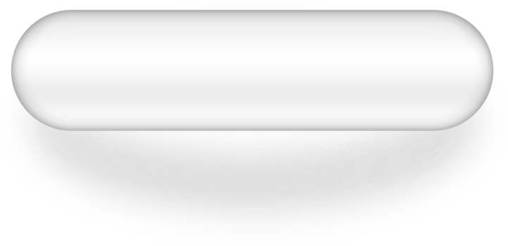 Rectangle neumorphic transparent glass button, Minimal button realistic shadow. png