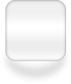 Square neumorphic transparent glass button, Minimal button realistic shadow. png