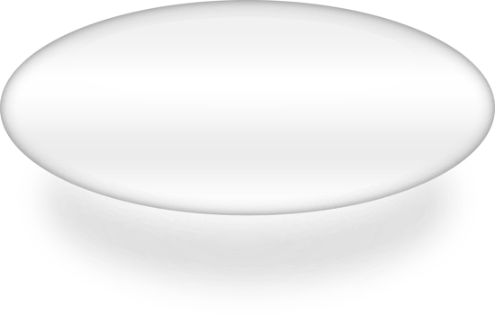 Ellipse neumorphic transparent glass button, Minimal button realistic shadow. png