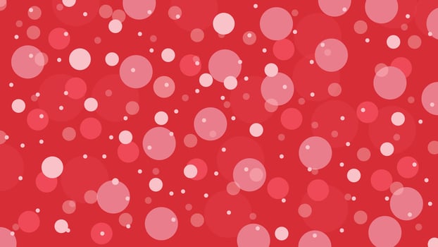 Abstract Christmas bubble red background vector