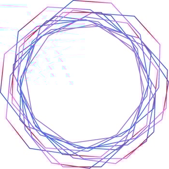 Geometric Mandala Design vector