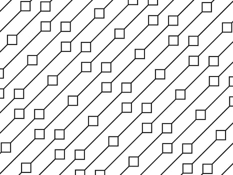 Rhombus and Lines Motif Pattern, can use for Contemporary Decoration, Ornate, Background, Fashion, Textile, Fabric, Tile, Wallpaper, Cover, Wrapping, Carpet, etc. vector