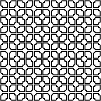 Black seamless abstract pattern. Overlay for background and backdrop. Ornamental design. PNG graphic illustration with transparent background.