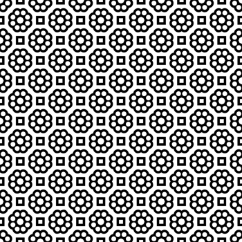 Black seamless abstract pattern. Overlay for background and backdrop. Ornamental design. PNG graphic illustration with transparent background.