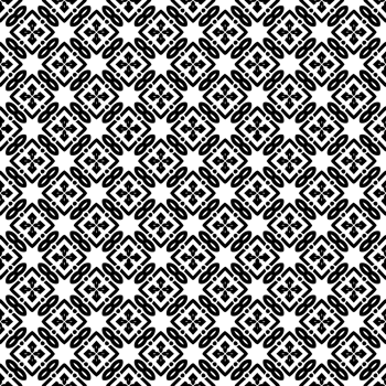 Black seamless abstract pattern. Overlay for background and backdrop. Ornamental design. PNG graphic illustration with transparent background.