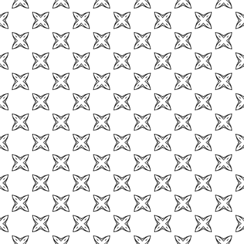 Black seamless abstract pattern. Overlay for background and backdrop. Ornamental design. PNG graphic illustration with transparent background.