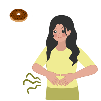 hungry character clipart png