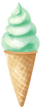 Icecream. AI Generative png