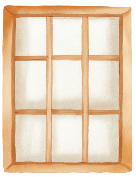 Window. AI Generative png
