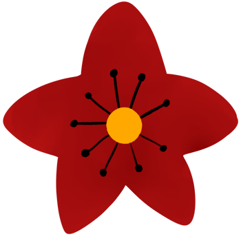 Cute Element flower decoration. png