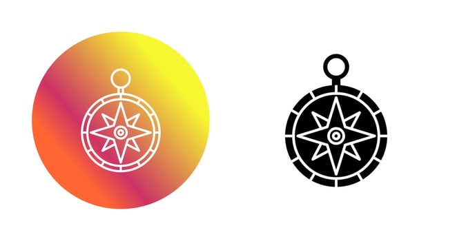 Compass Vector Icon