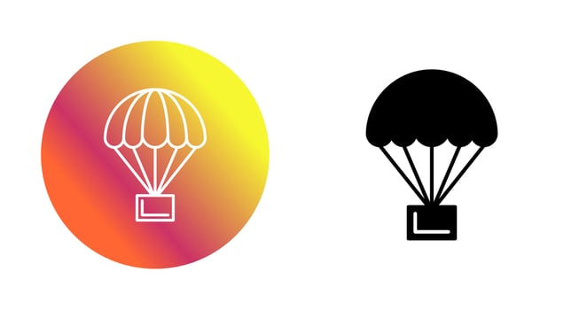 Parachute Vector Icon