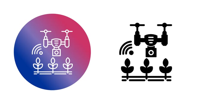 Smart Farm Vector Icon