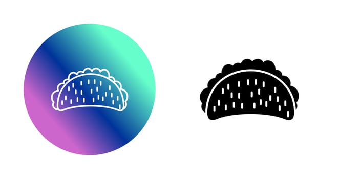 Tacos Vector Icon