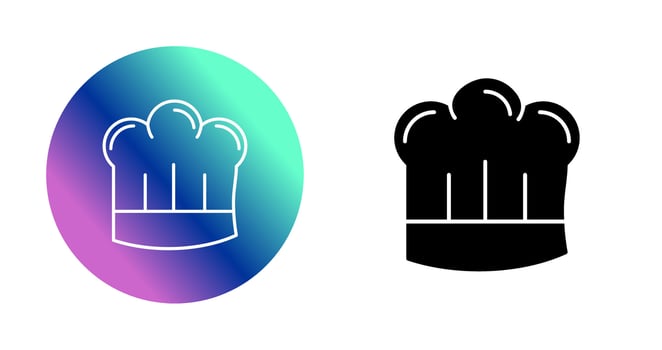 Chef Hat Vector Icon