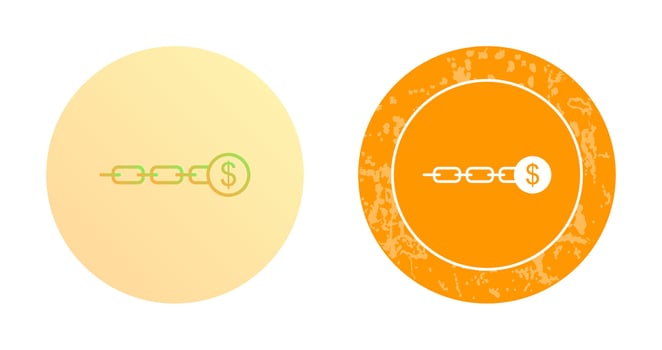 Unique Location Web Advertising Vector Icon