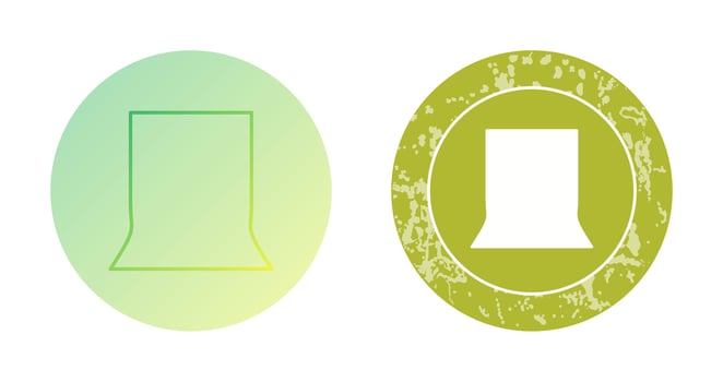 Unique Back Stand Vector Icon